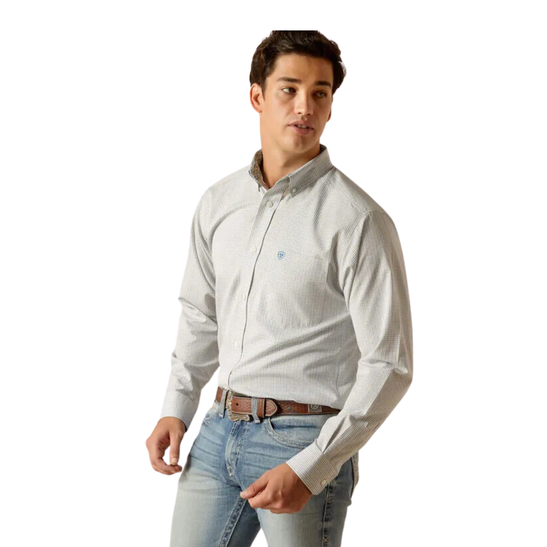 Ariat Men's Wrinkle Free Kaeden Fitted Shirt