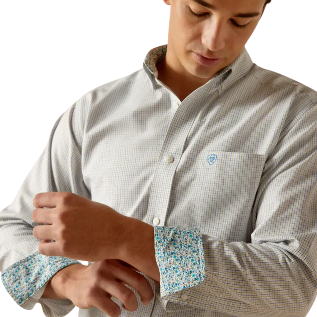 Ariat Men's Wrinkle Free Kaeden Fitted Shirt