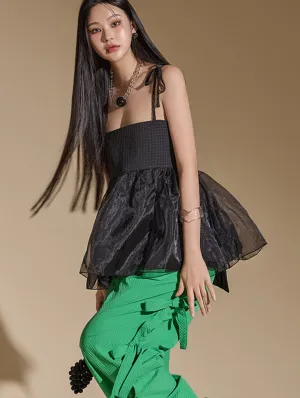B2968 Tulle Blouse