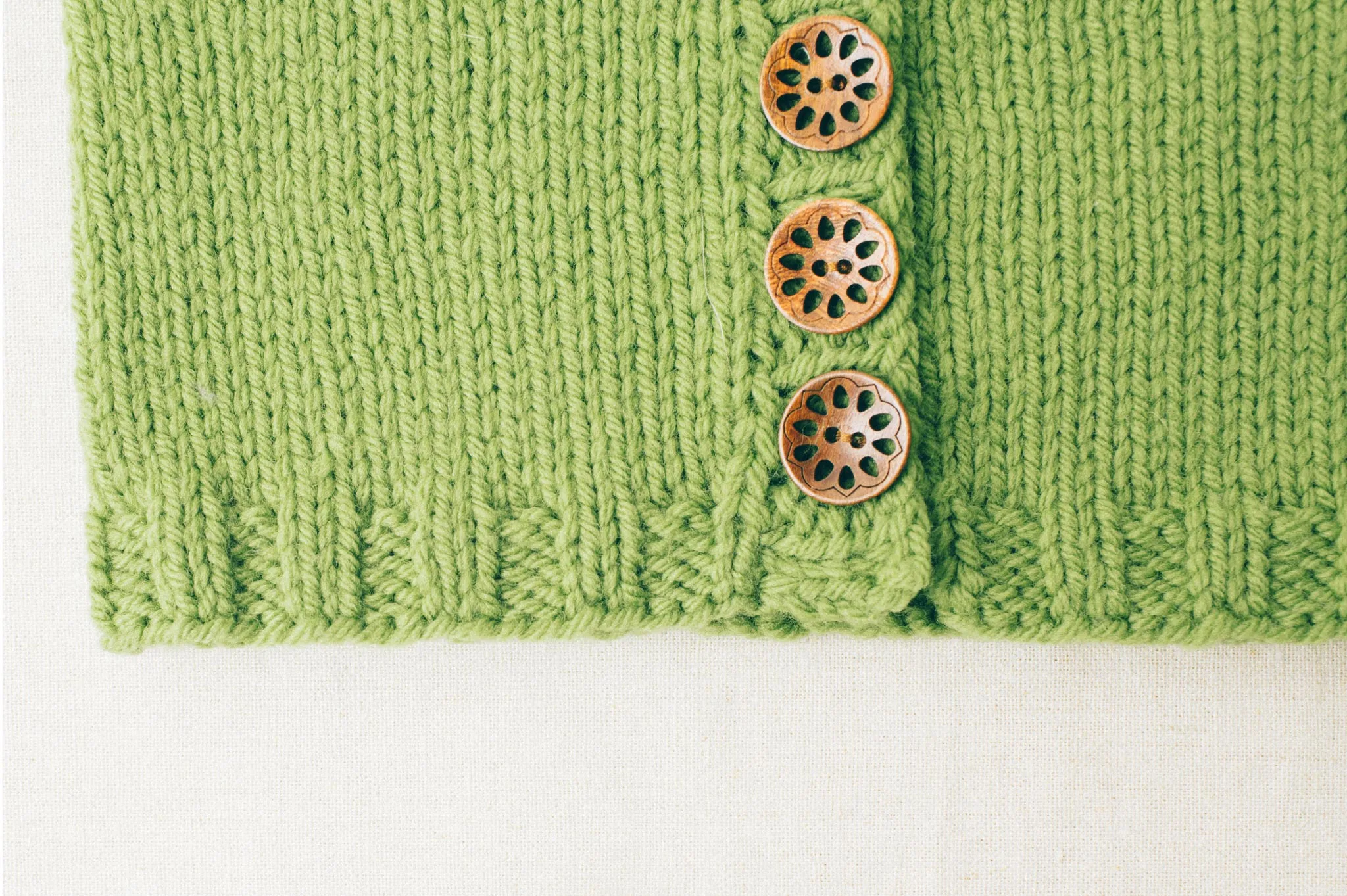 basic baby cardigan