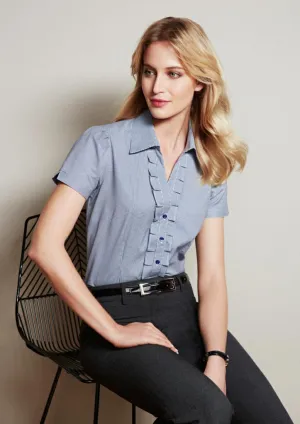 Biz Collection S267LS Ladies Edge S/S Shirt