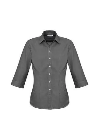 Biz Collection Womens Ellison 3/4 Sleeve Shirt (S716LT)