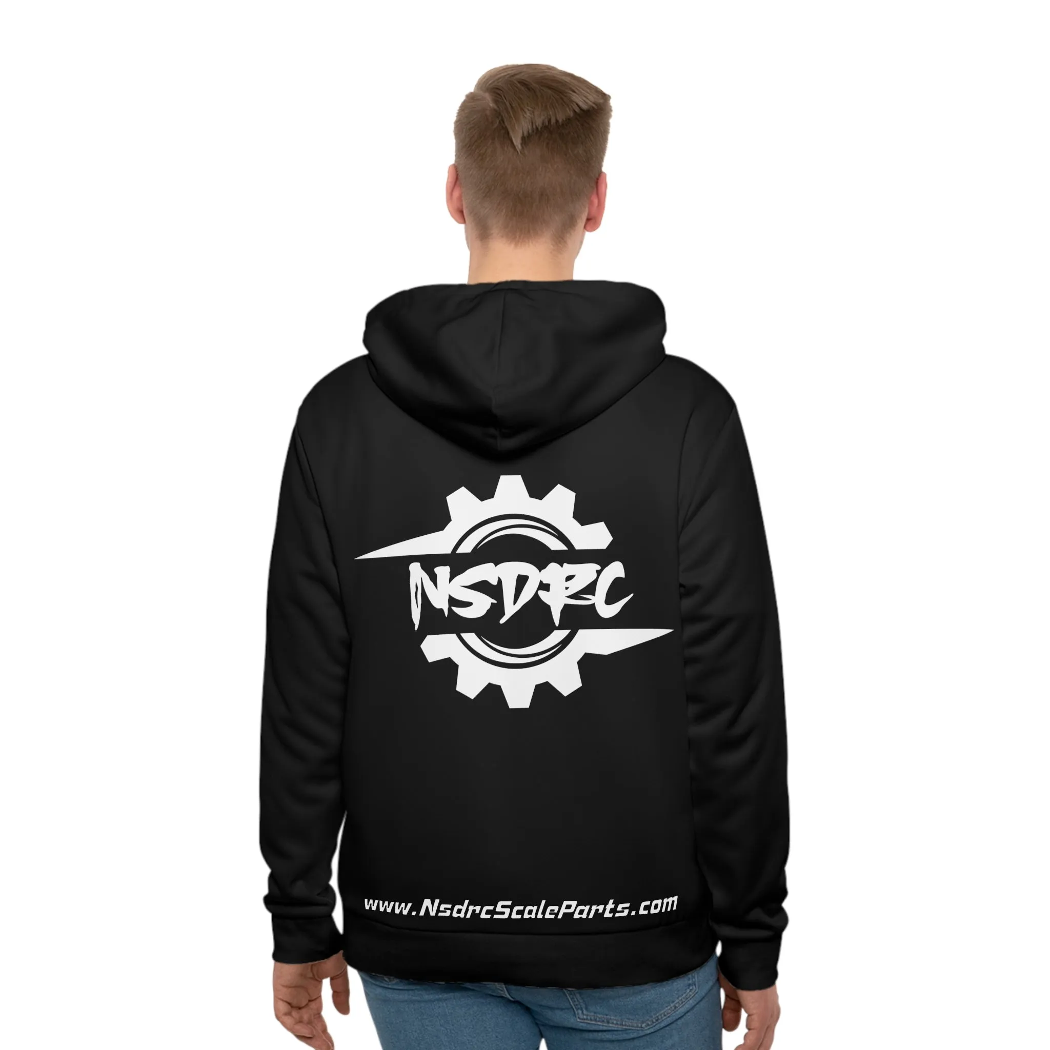 Black Men's Hoodie NSDRC Logo