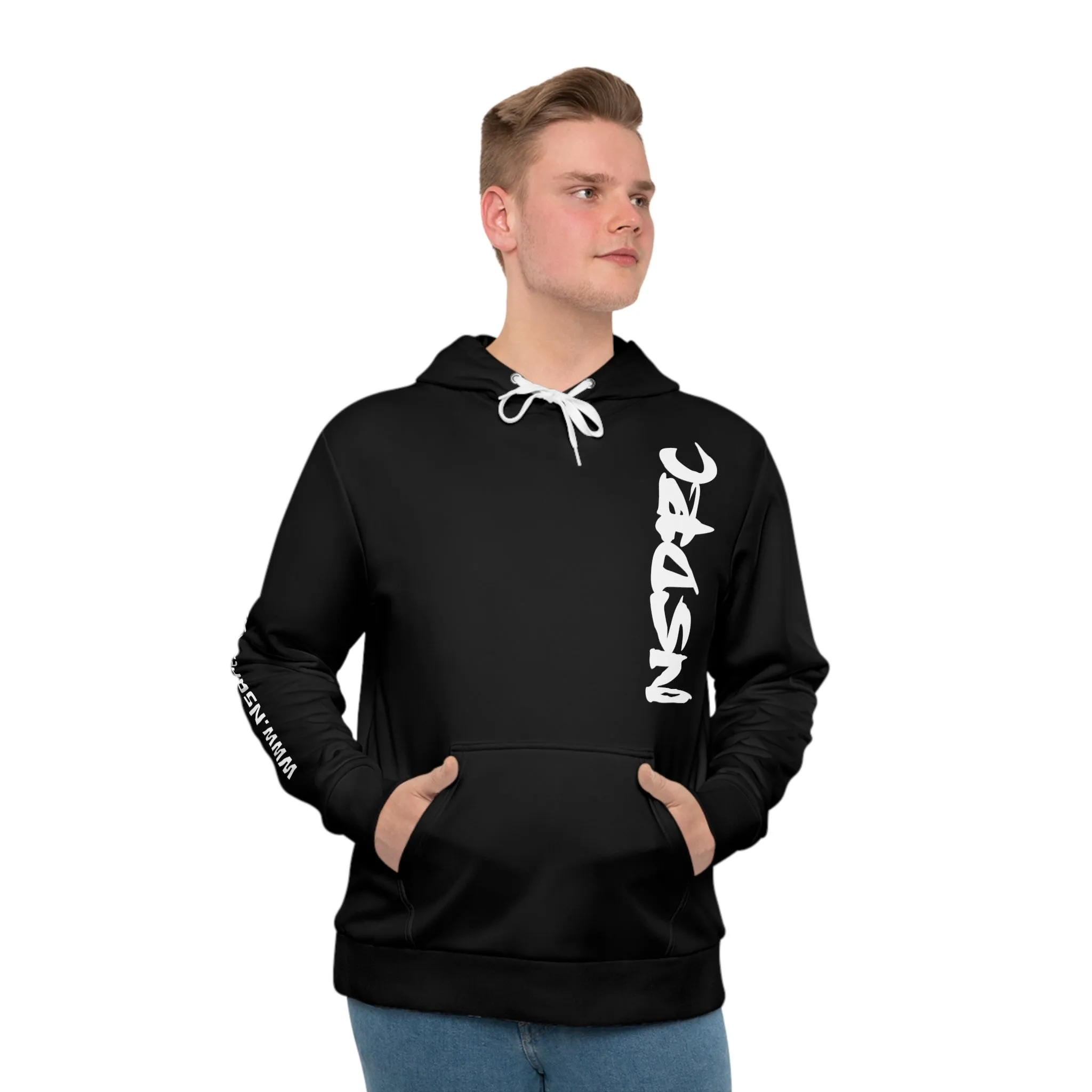 Black Men's Hoodie NSDRC Logo