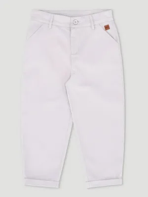 Boys Grey Premium Chino Pants