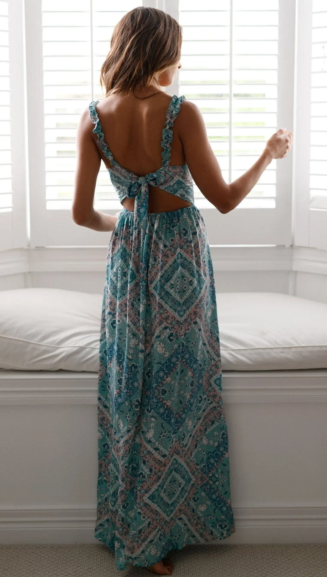 Brand new womens bohemian sleeveless Dress