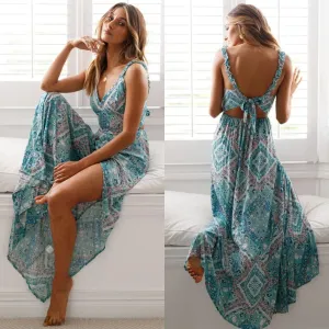 Brand new womens bohemian sleeveless Dress
