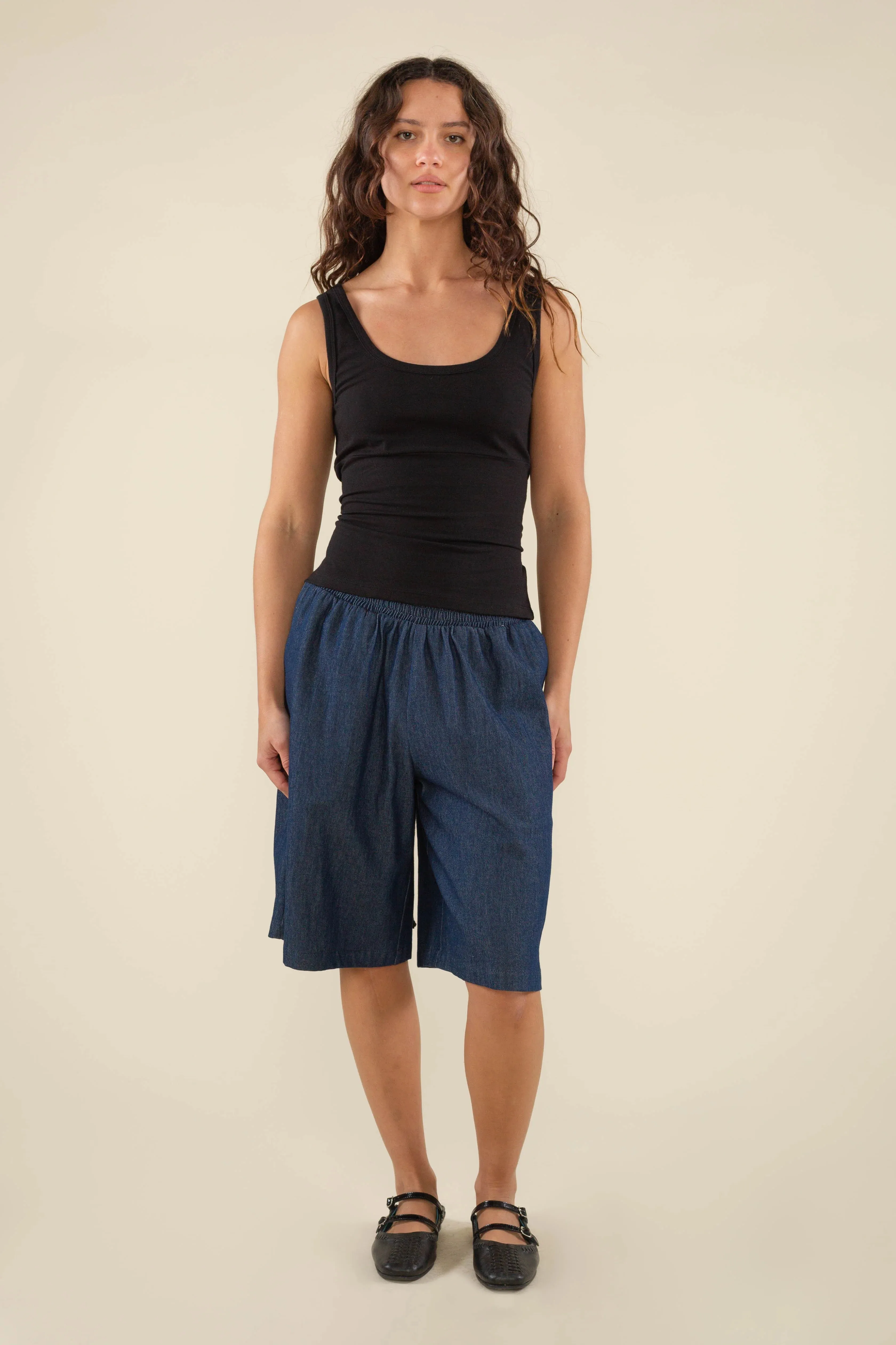Caris Tie Back Jersey Tank