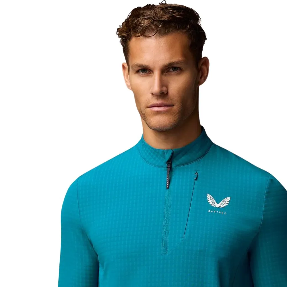 Castore Flex Tech 1/2 Zip Mens Golf Pullover Top 2024 GMD40827-090