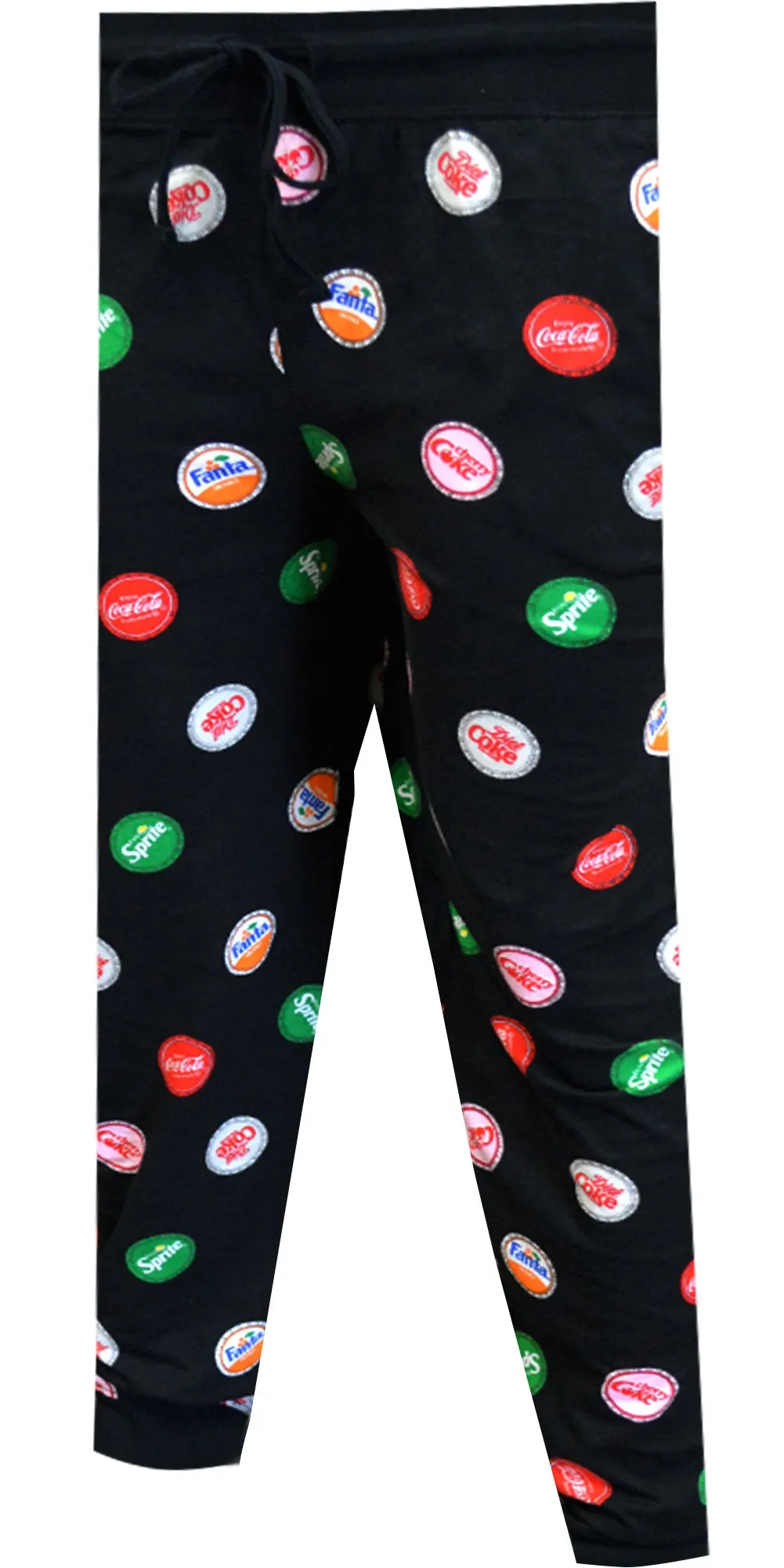 Coca Cola Products Bottle Caps Jogger Lounge Pants