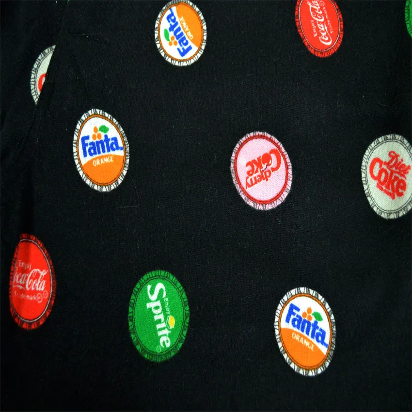 Coca Cola Products Bottle Caps Jogger Lounge Pants