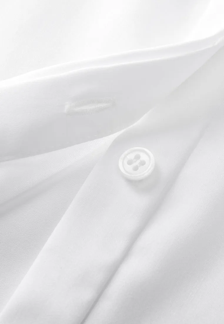 Crystal-embellished Lapel Shirt