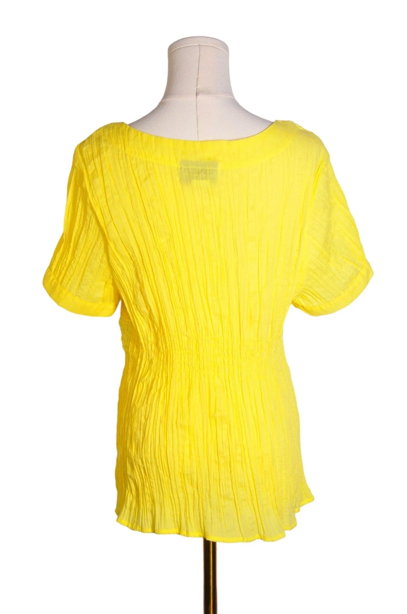 DANIEL LAURENT Women Blouses Regular fit in Yellow - L
