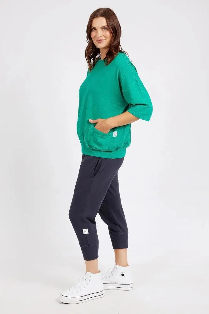 Elm Maizie Sweat Goodness Green