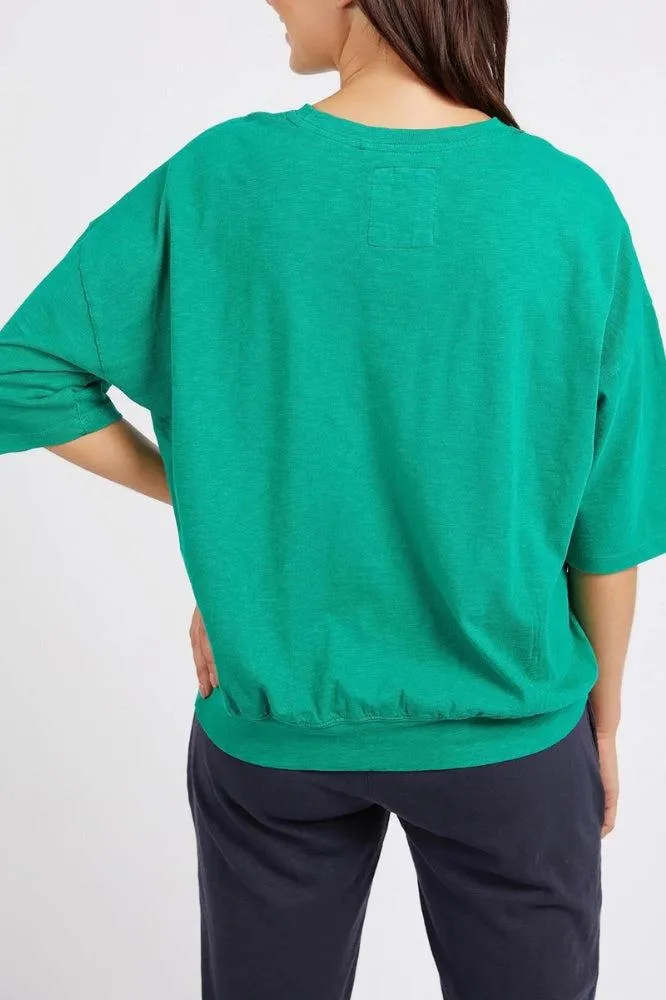 Elm Maizie Sweat Goodness Green