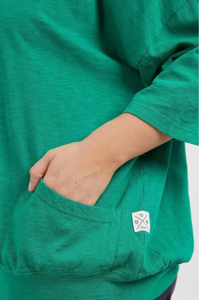 Elm Maizie Sweat Goodness Green