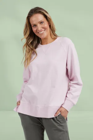 Elm Melbourne Crew Powder Pink