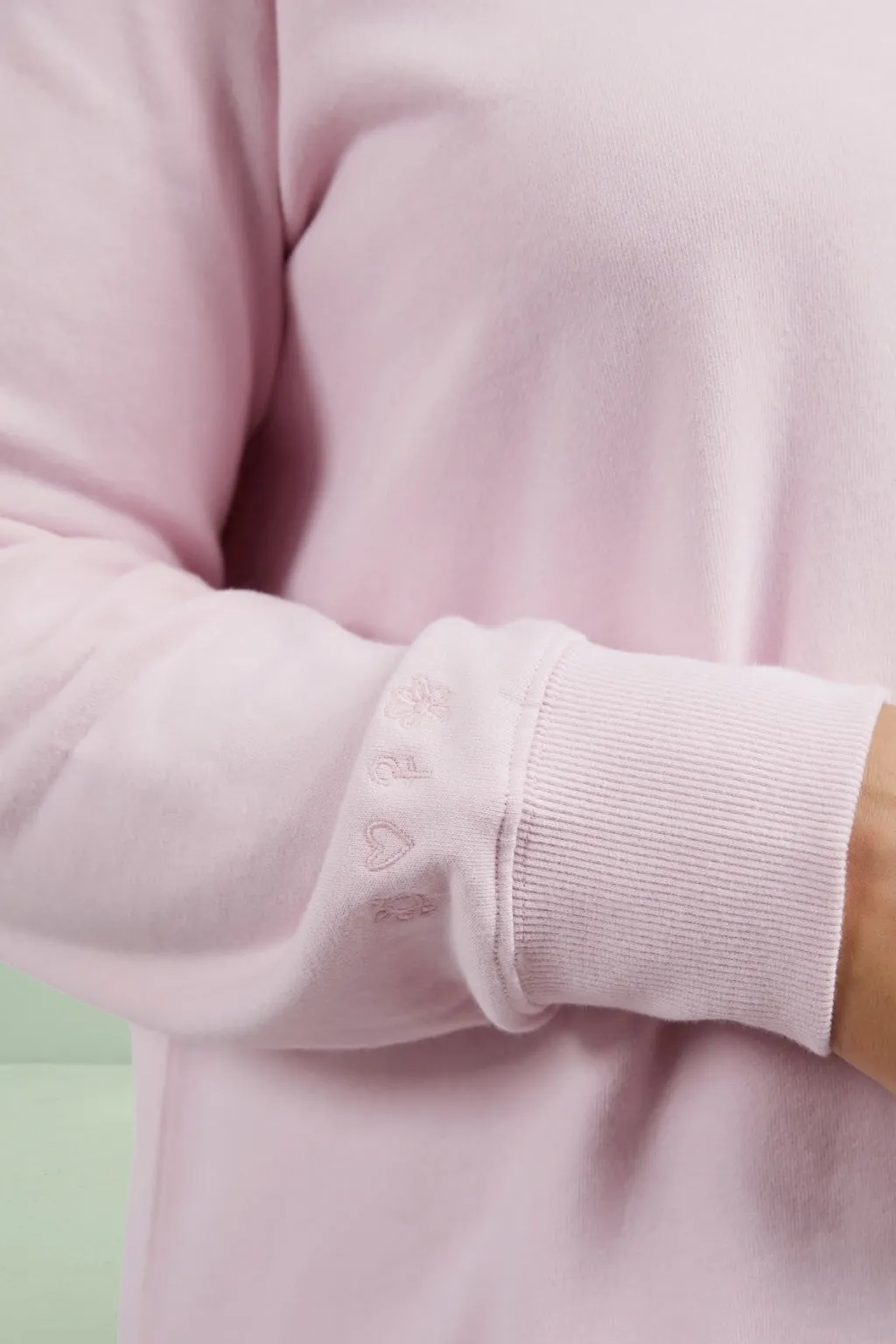 Elm Melbourne Crew Powder Pink