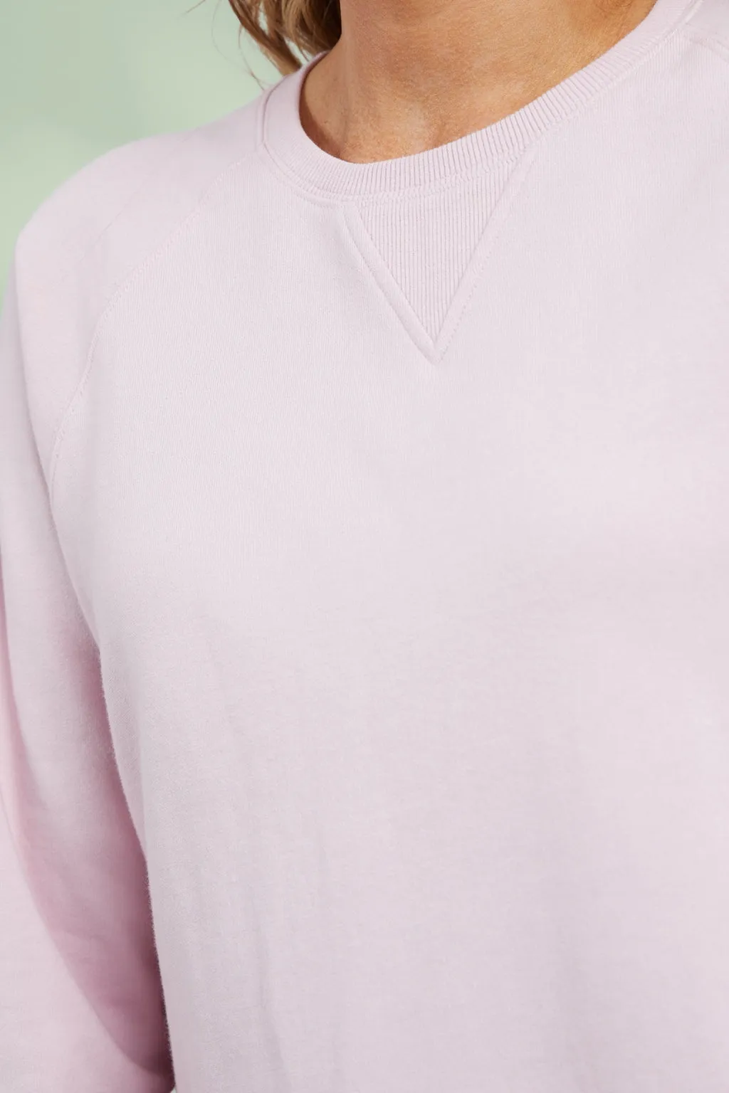 Elm Melbourne Crew Powder Pink