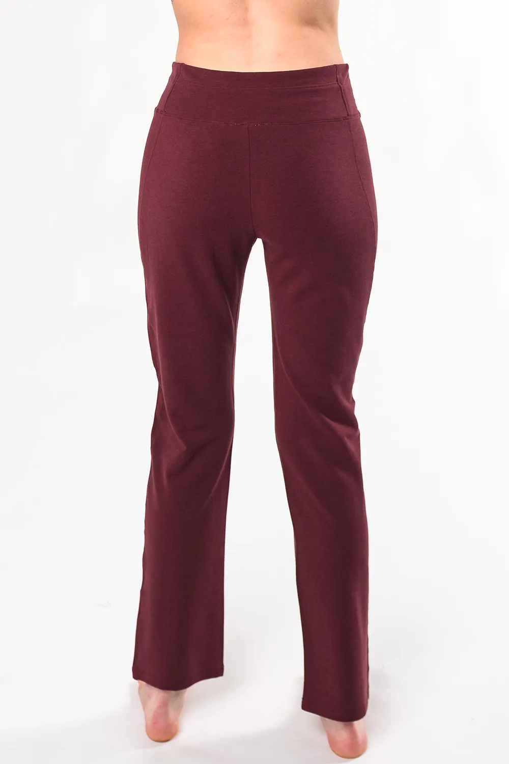 Emory Pull On Bamboo Pant - Wine