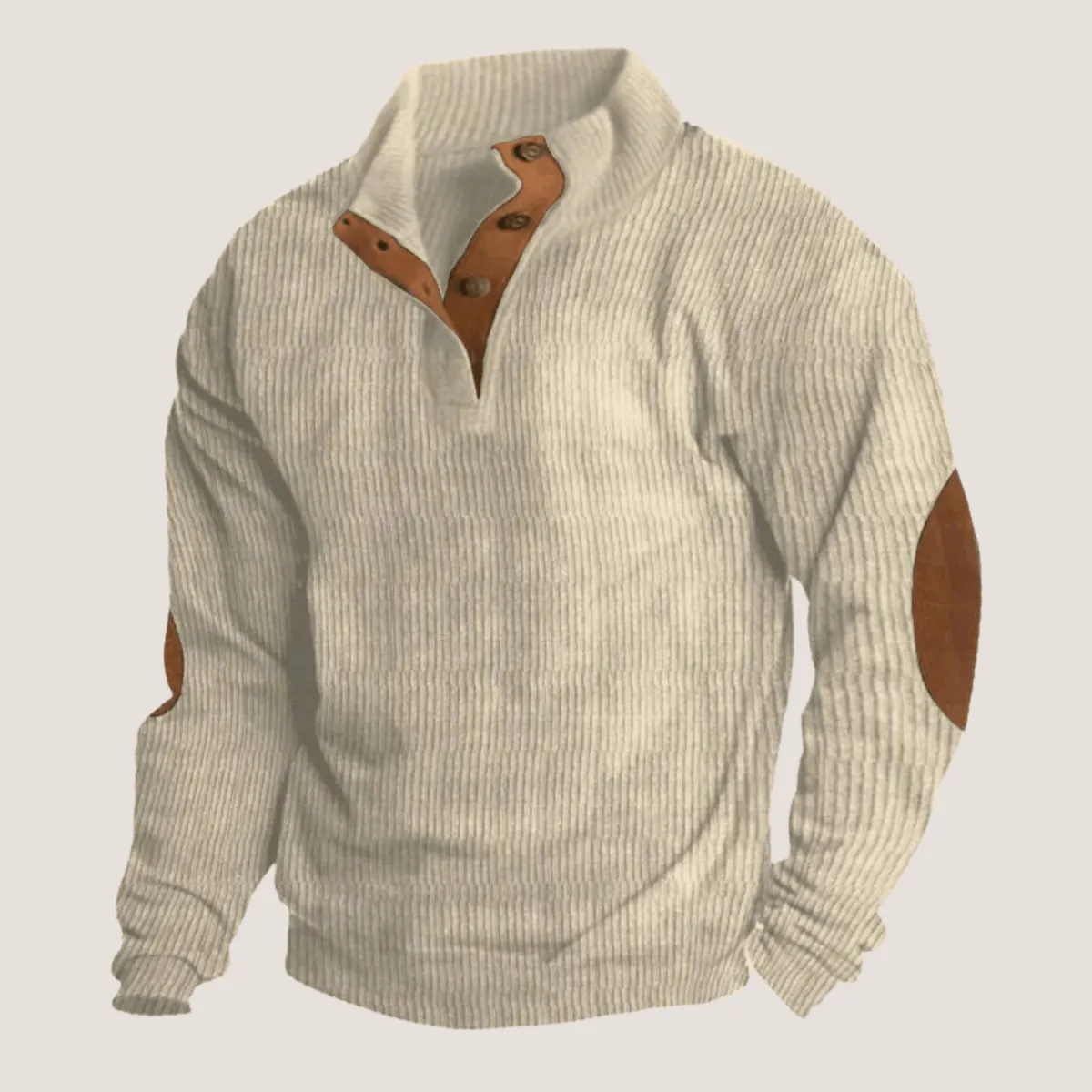 Ethan | Corduroy Sweatshirt with Collar