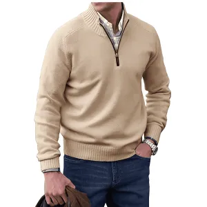 Ethan | Elegant Sweater with Zipper