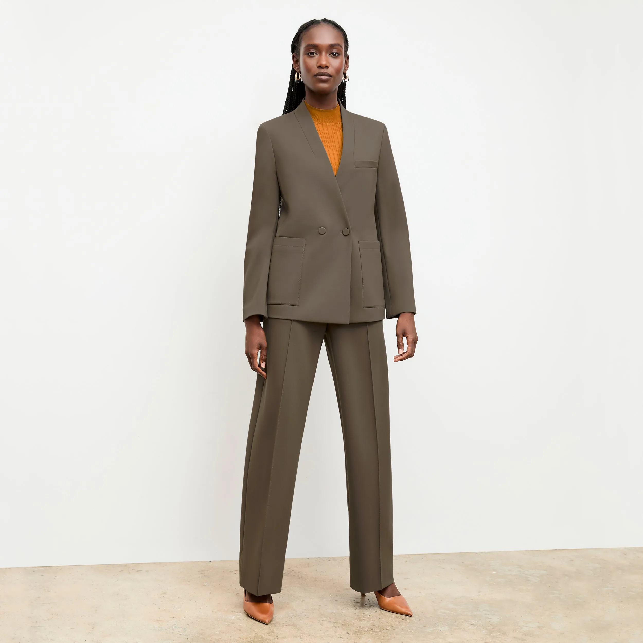 Jordan Trouser - Light Ponte :: Ash
