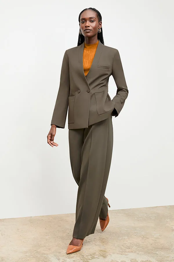 Jordan Trouser - Light Ponte :: Ash
