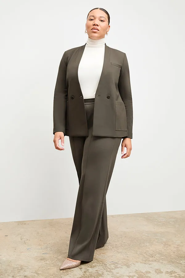 Jordan Trouser - Light Ponte :: Ash