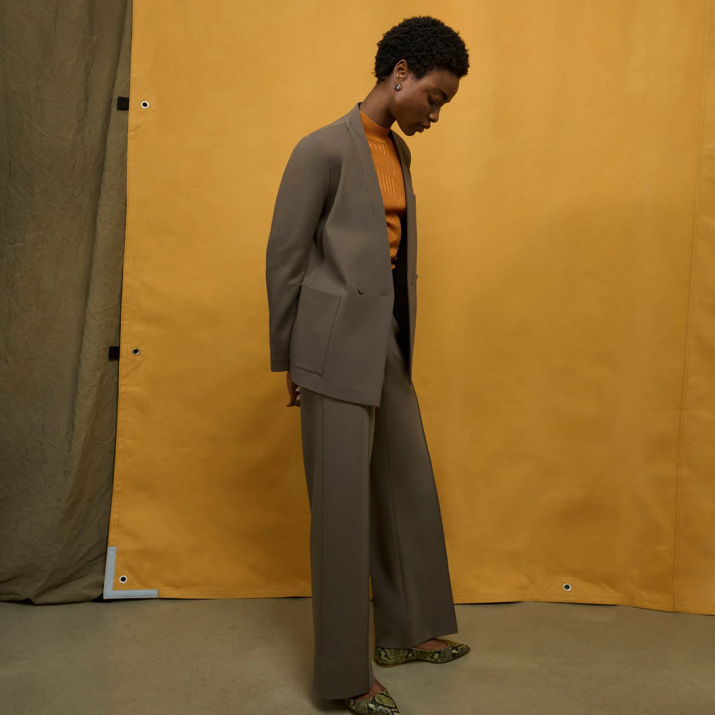 Jordan Trouser - Light Ponte :: Ash