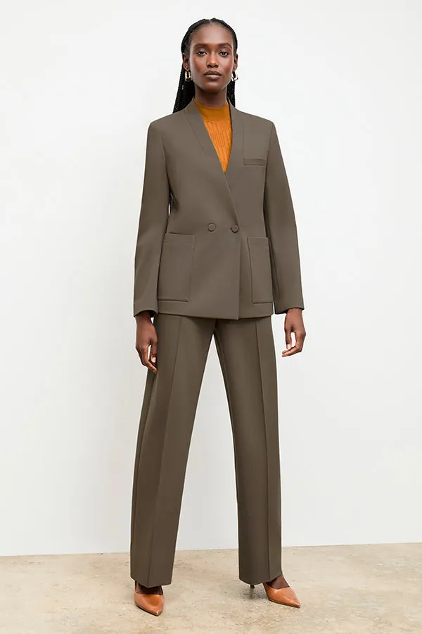 Jordan Trouser - Light Ponte :: Ash