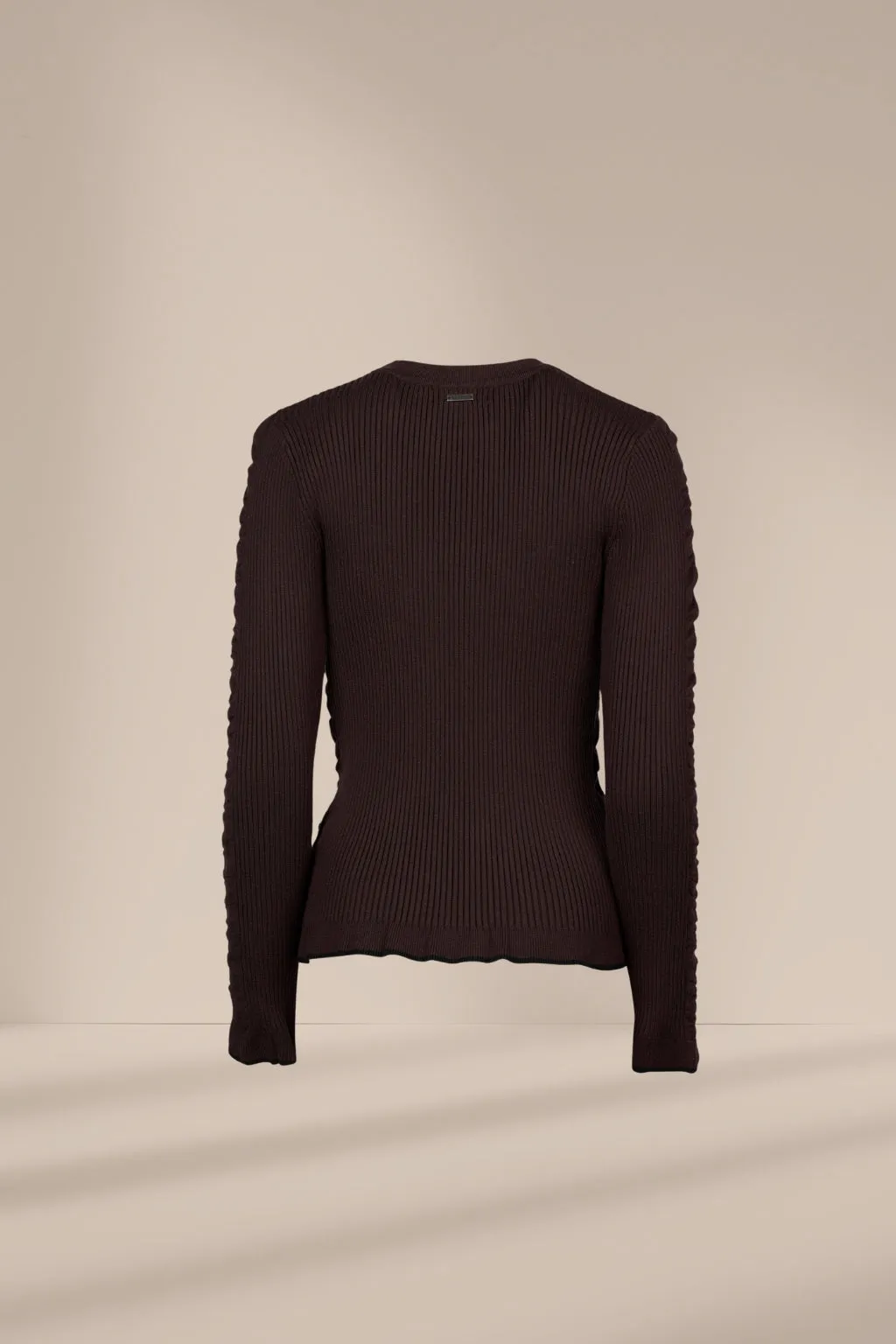 Knewe Luxe Sweater Chocolate Black