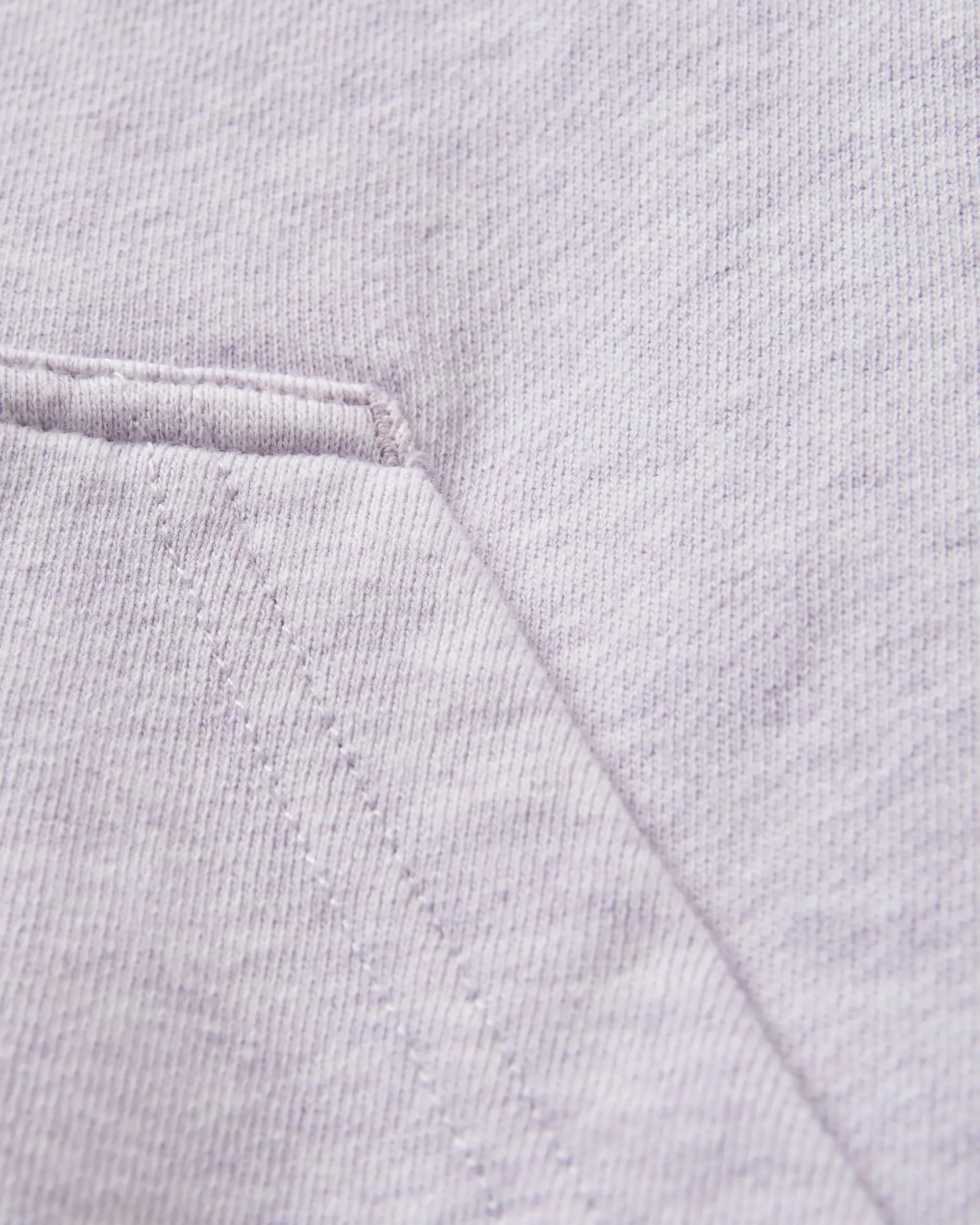Laidback Organic Cotton Hoodie - Lilac Mist Marl