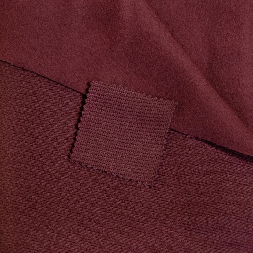 Laidback Organic Cotton Sweatshirt Fleece - Mulberry