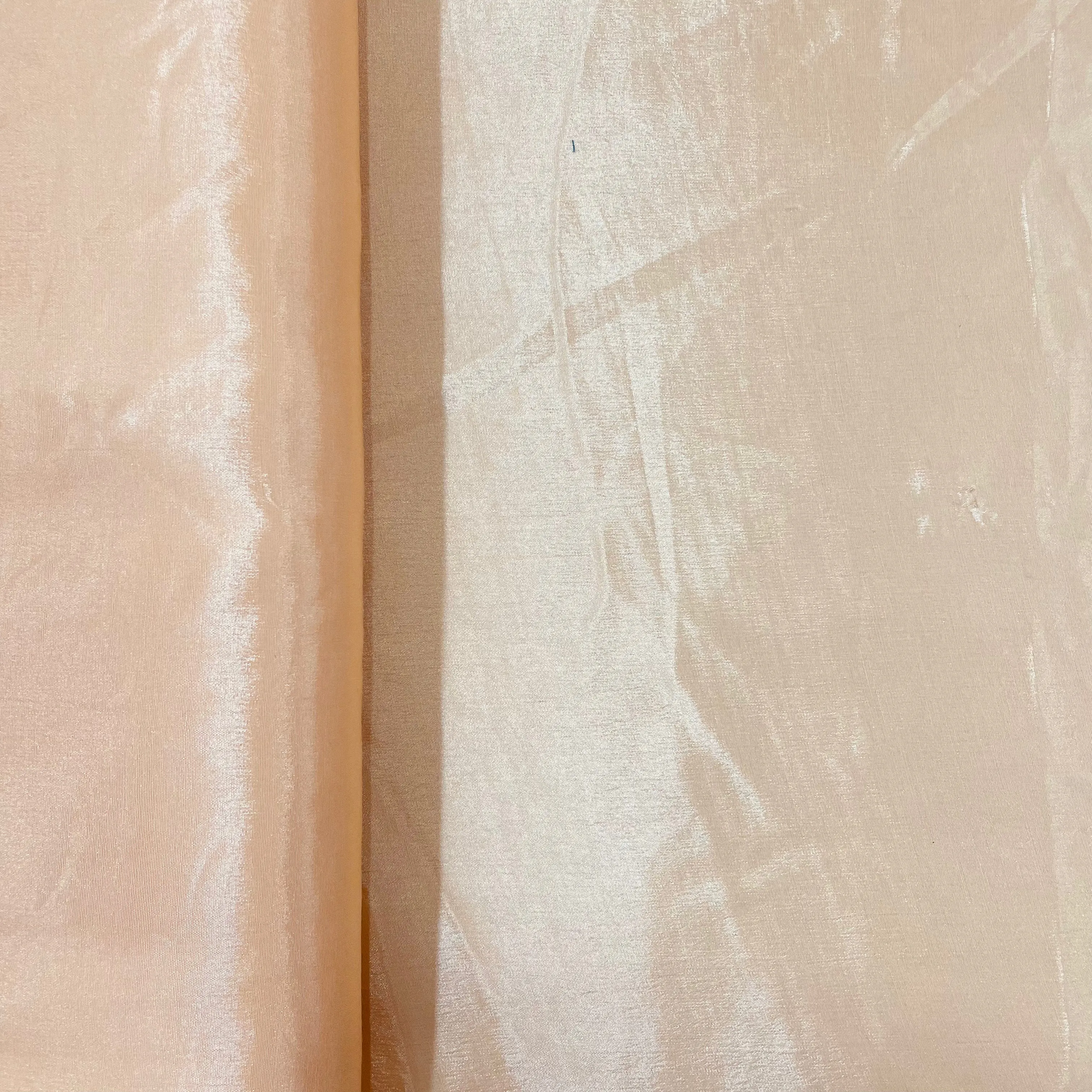 Light Orange Solid Santoon Fabric