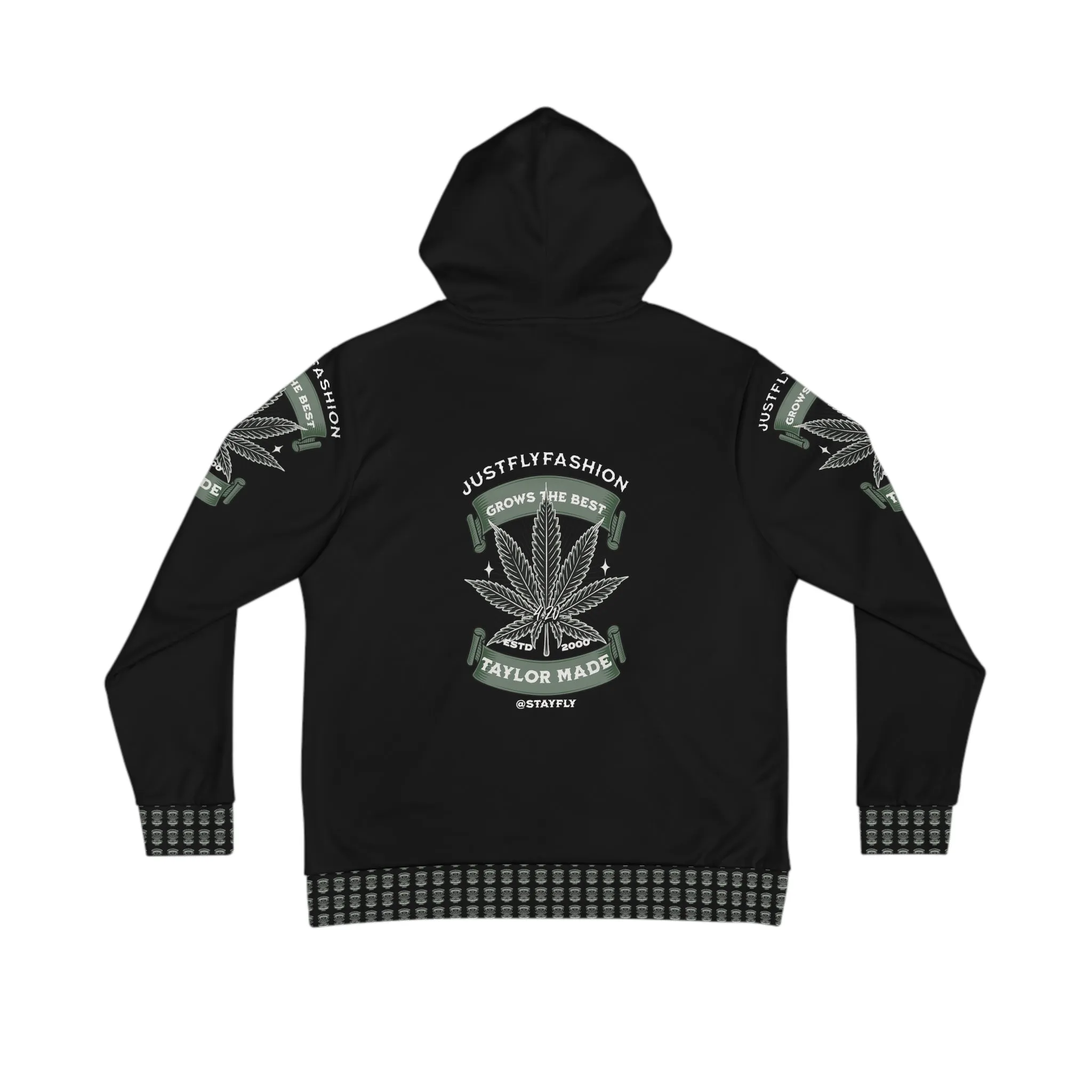 Men's Hoodie (AOP) Just Fly Fashion 4.20 Grows The Best Taylor Made