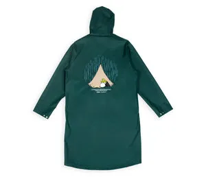 Moomin Adventure Rain Jacket - Dark Green