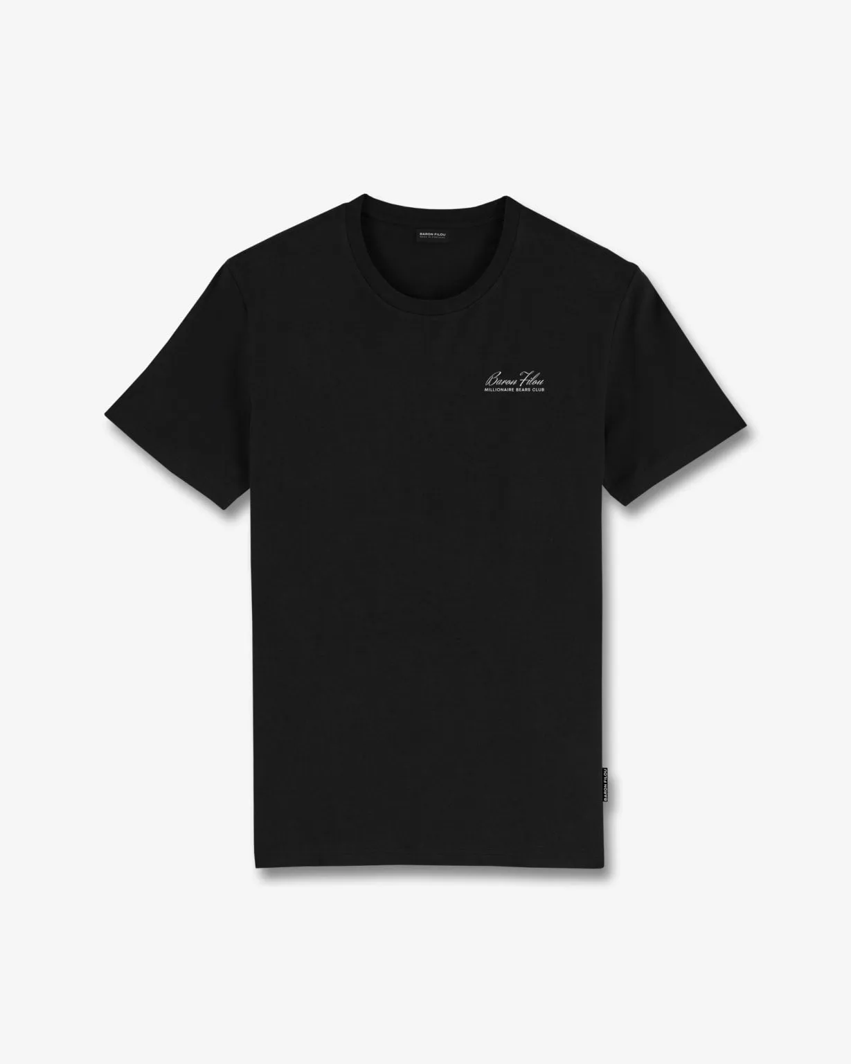 ORGANIC BACKPRINT T-SHIRT, FILOU XCII. FLYING DOLLAR