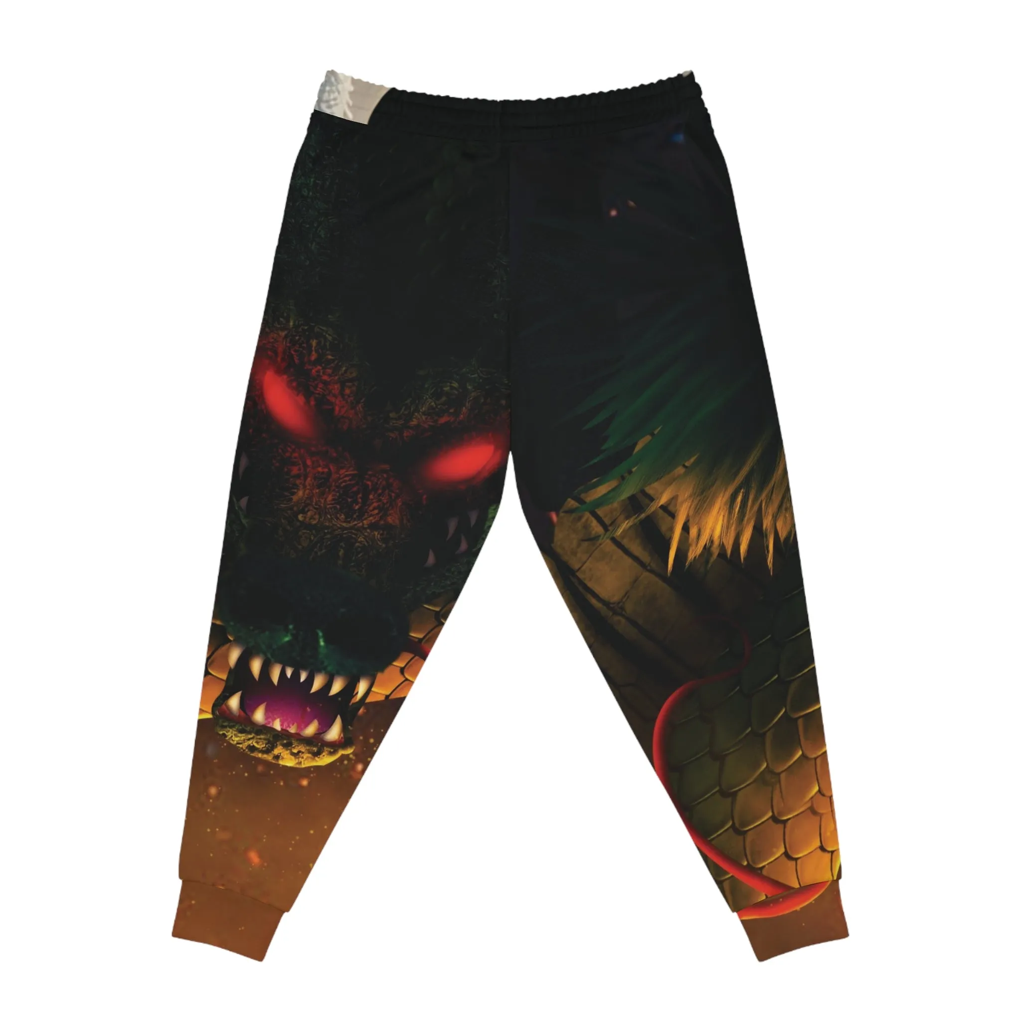 Oriental dragon joggers
