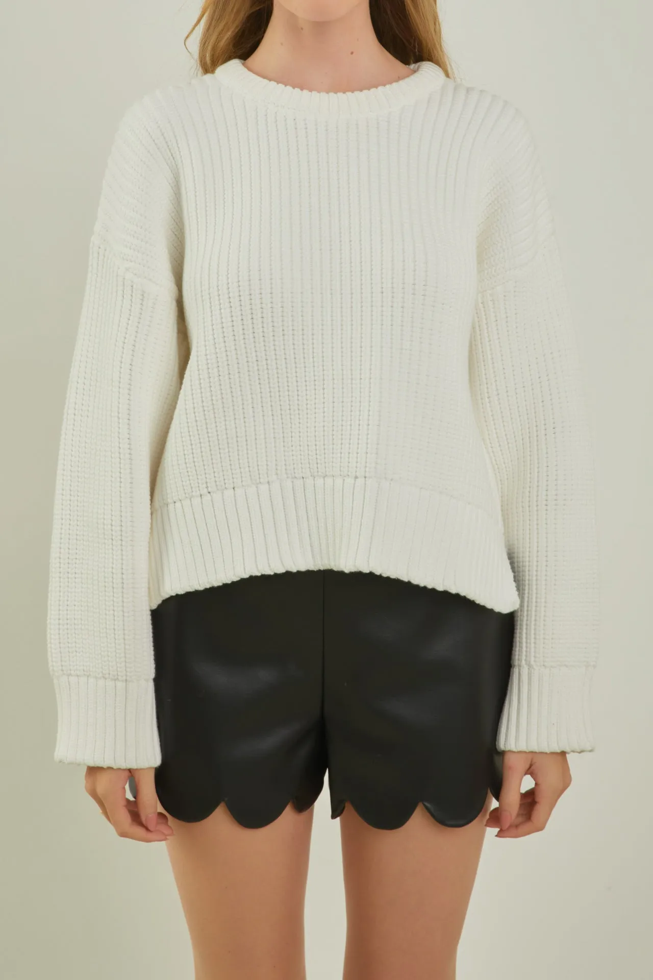 Oversize Ribbed Sweater