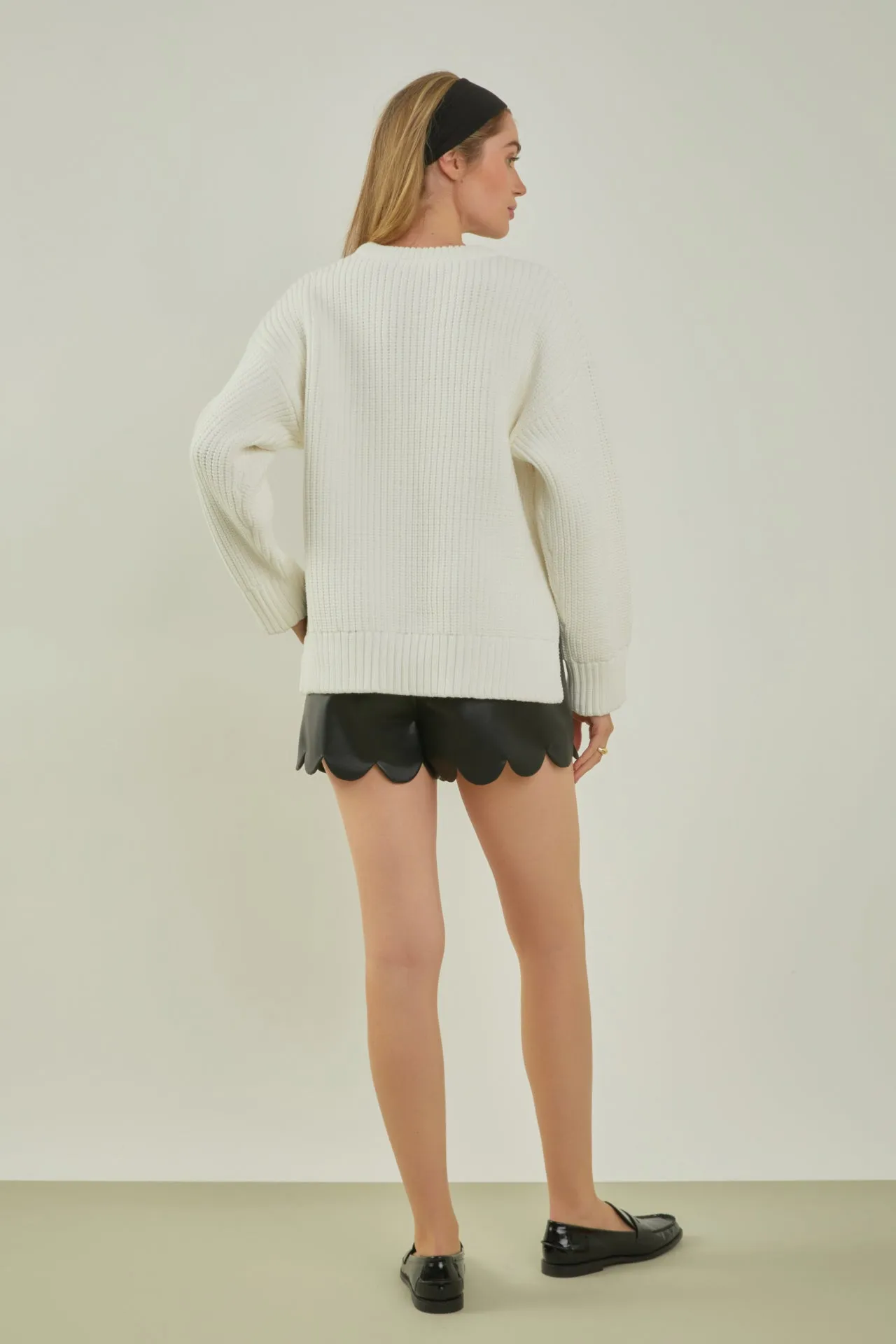 Oversize Ribbed Sweater