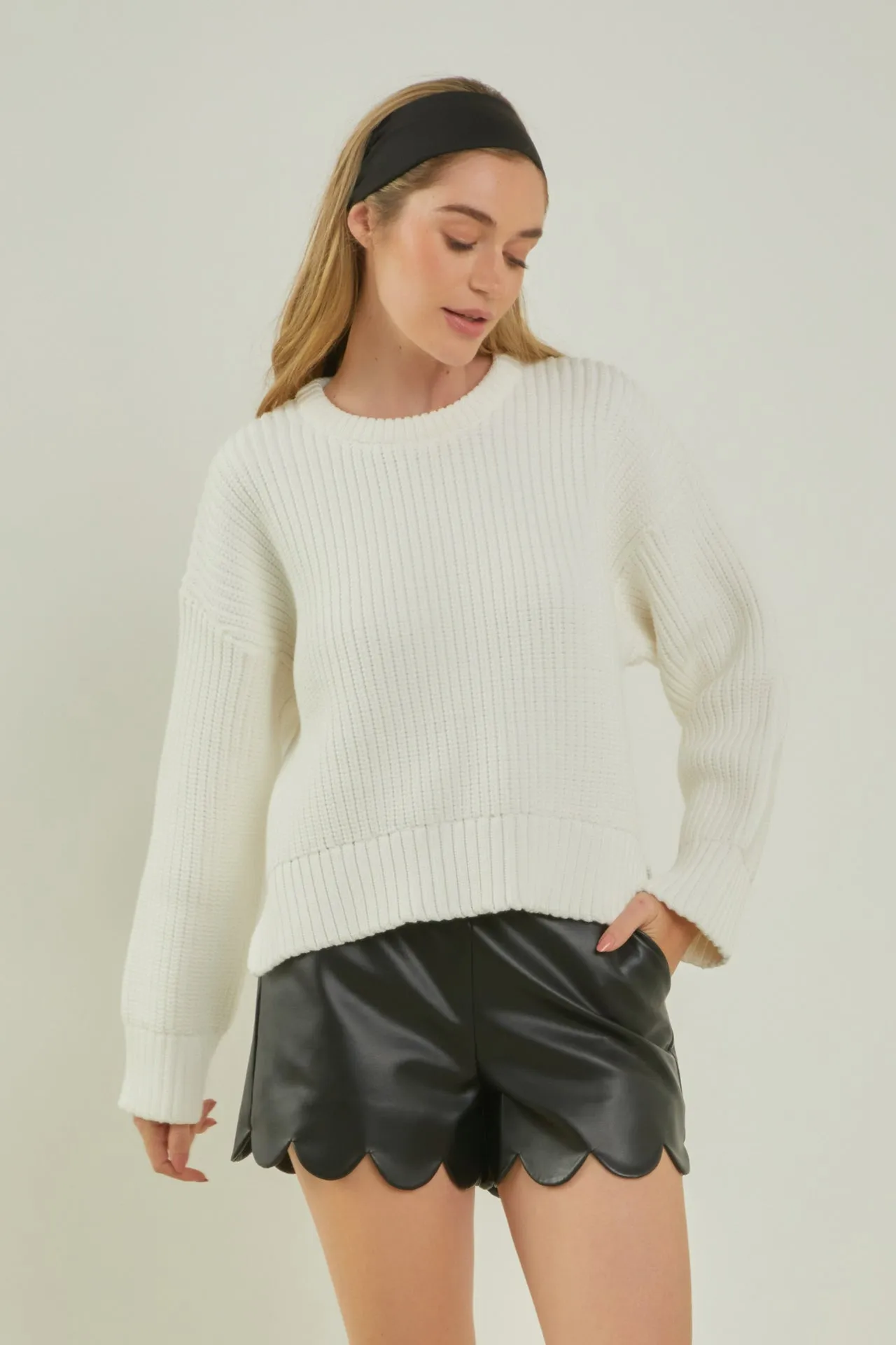 Oversize Ribbed Sweater