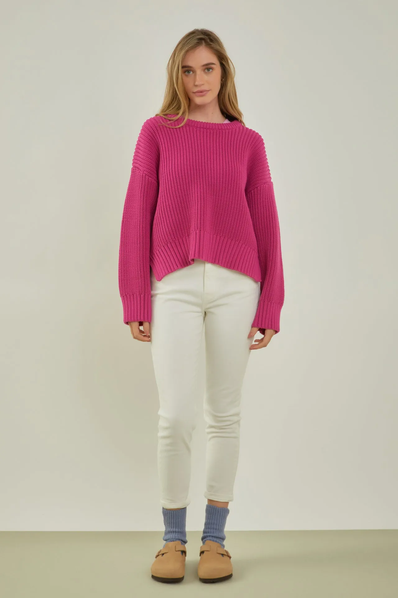 Oversize Ribbed Sweater