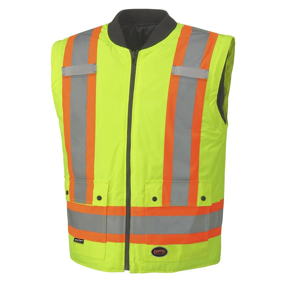 Parka - Pioneer Unisex Hi-Viz 100% Waterproof 7-in-1 Safety Parka, 5021BB / 5020BB / 5026