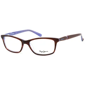 Pepe Jeans Women's Eyeglasses - Clear Lens Brown Horn Rectangular Frame | PJ3124 C3