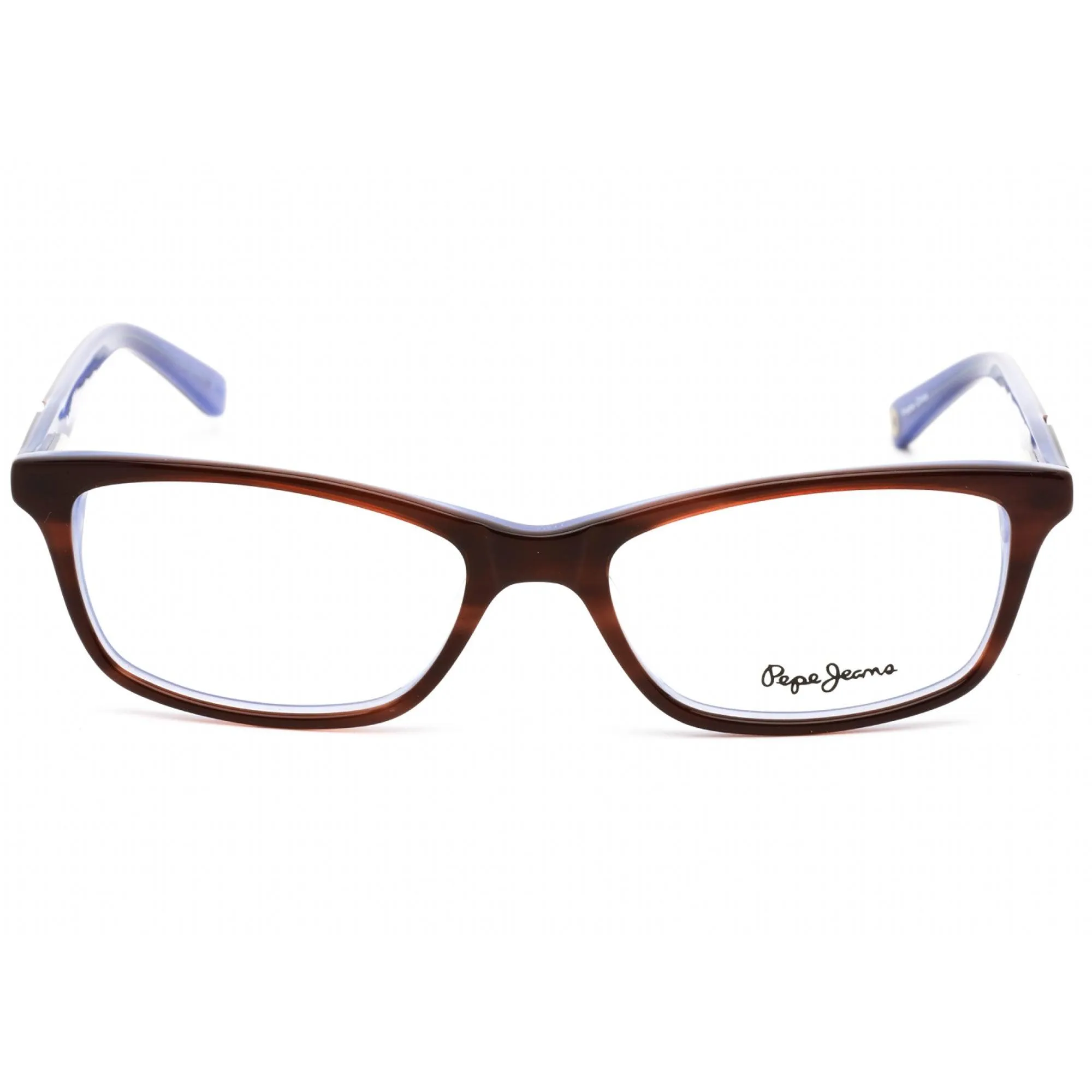 Pepe Jeans Women's Eyeglasses - Clear Lens Brown Horn Rectangular Frame | PJ3124 C3