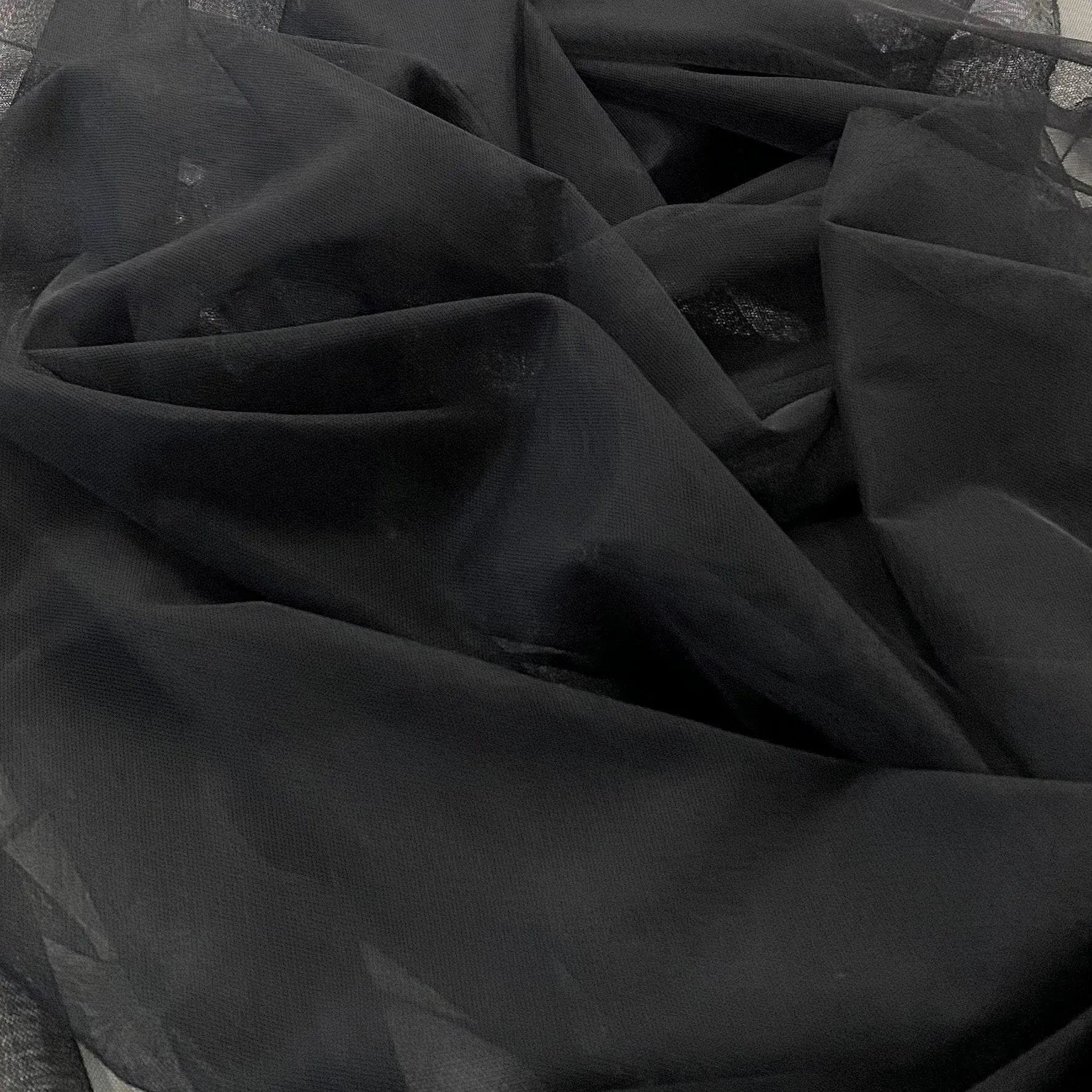Polyester Tulle Black