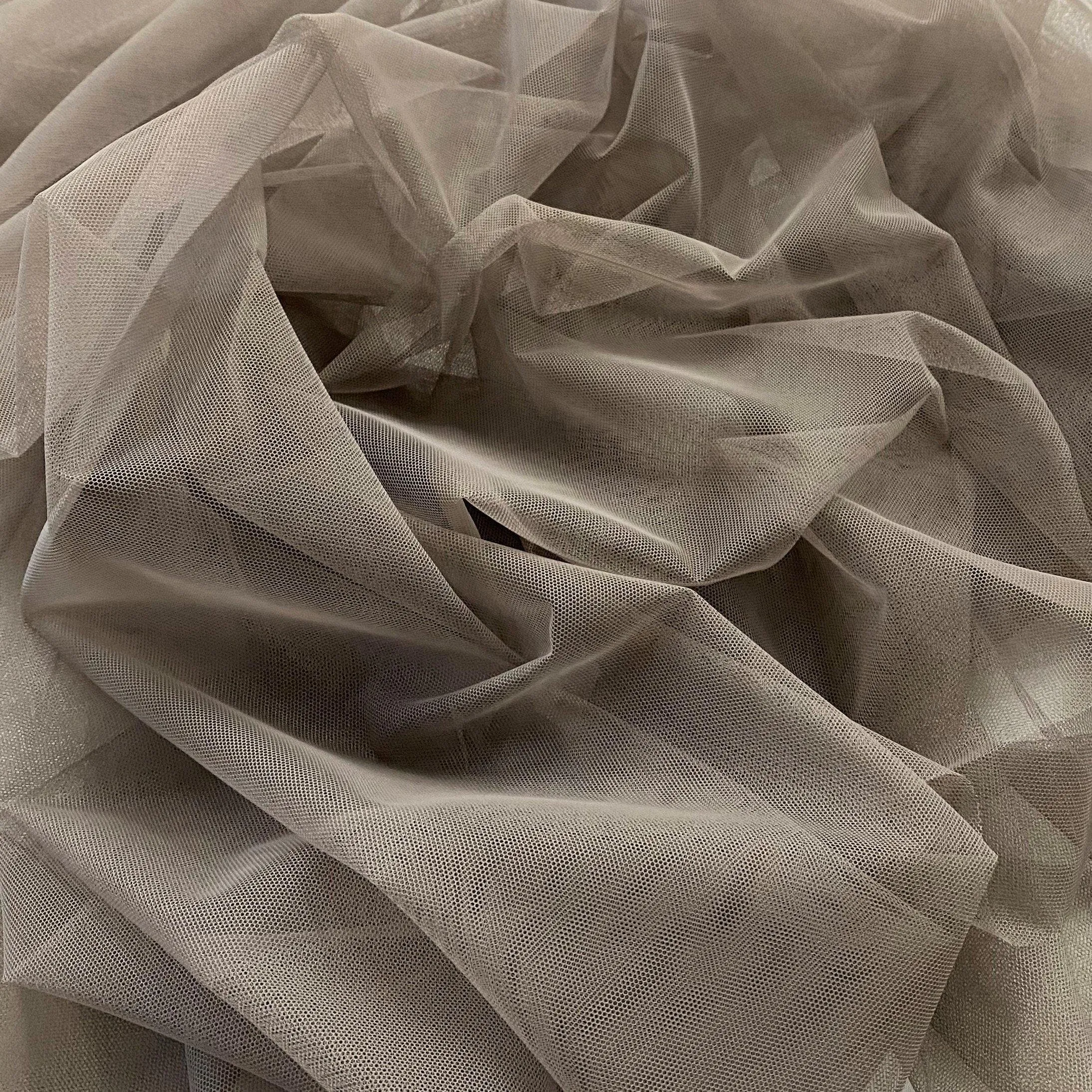 Remnant Polyester Tulle Tea  Rose