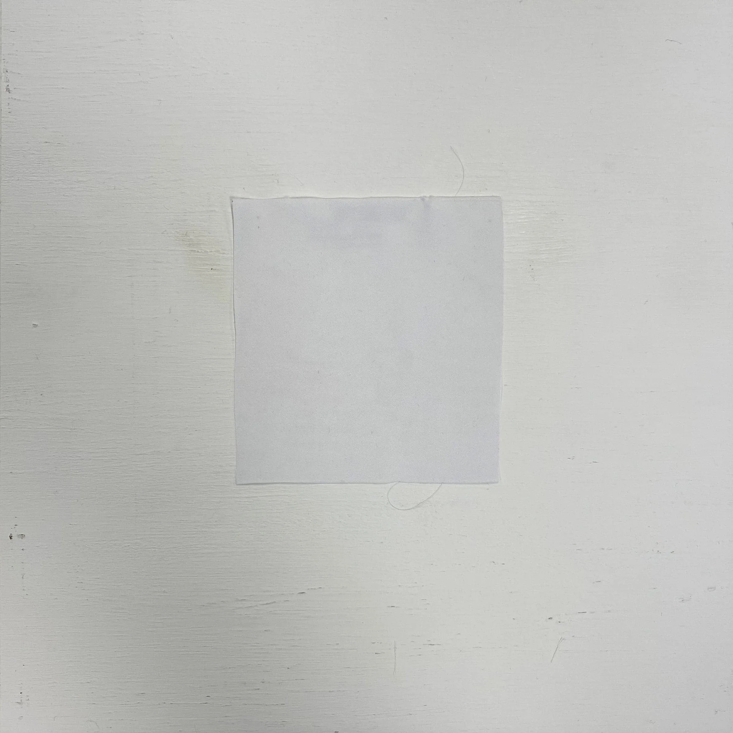 Remnant Stretch Polyester Lining White
