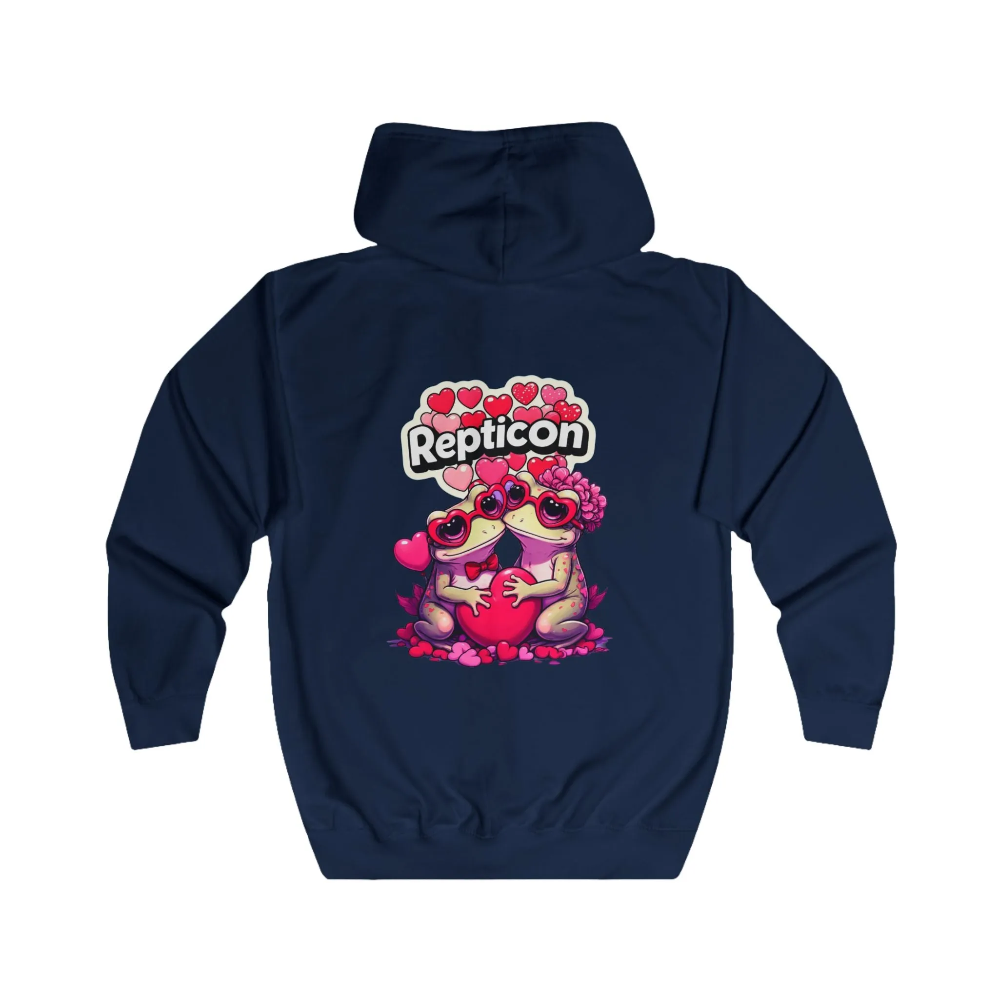 Repticon Unisex Full Zip Hoodie w/ Valentine Toads
